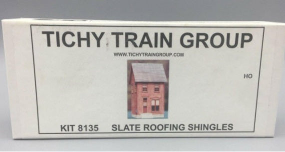 Tichy 8135 HO 6" Strips Slate Roofing Shingles (60)