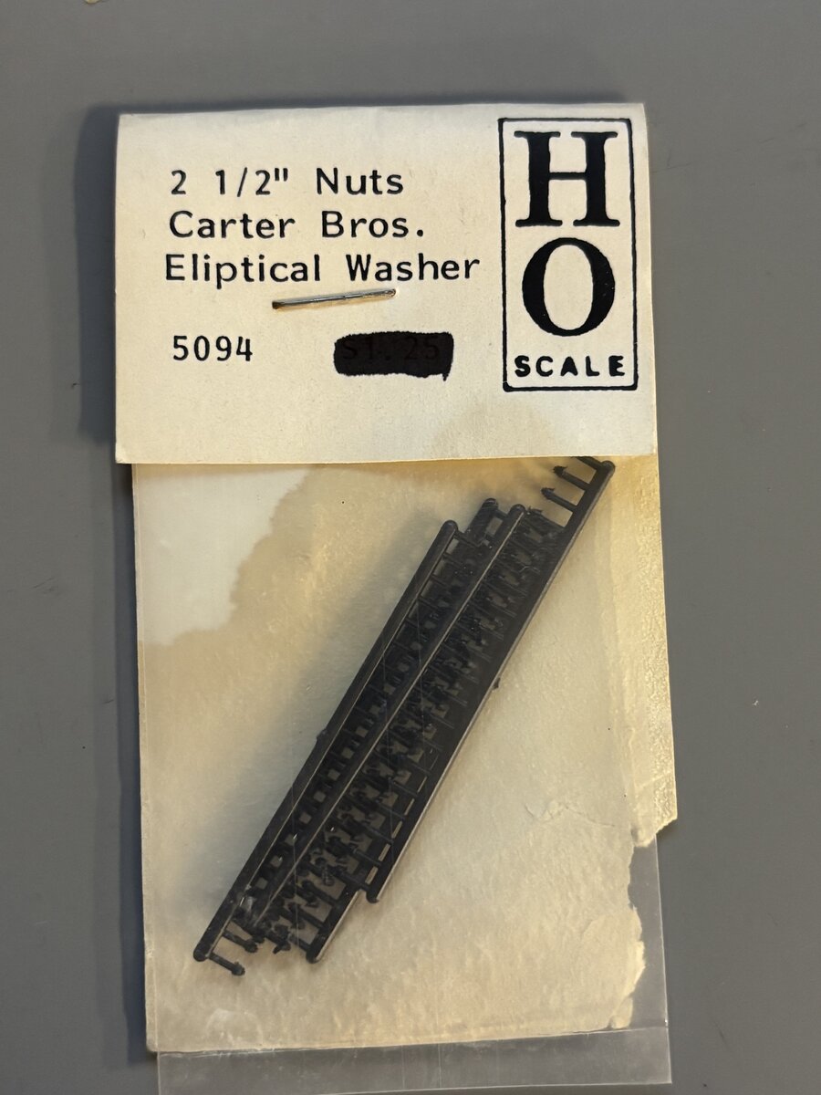 Grandt Line 5094 HO 2-1/2” Square Nut with Bros. Elliptical Washer (Pack of 100)
