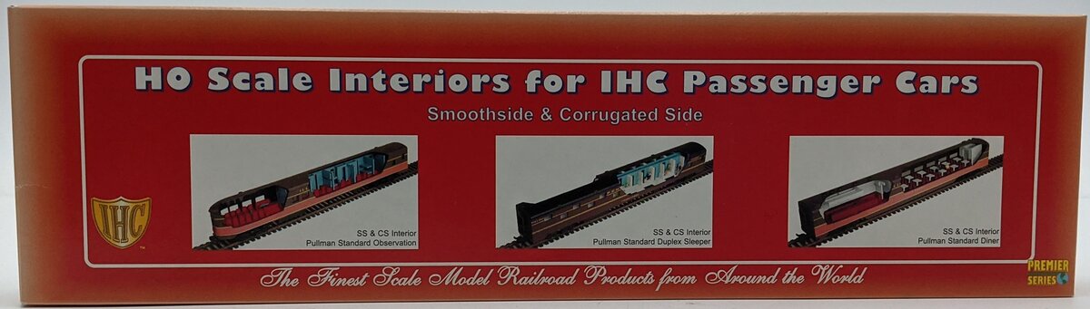 IHC 20152 HO Scale Diner Car Interior for Both Smooth and Corrugated Sides