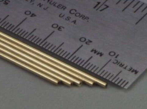 K&S 1143 1/16" x 36" Round Brass Tube
