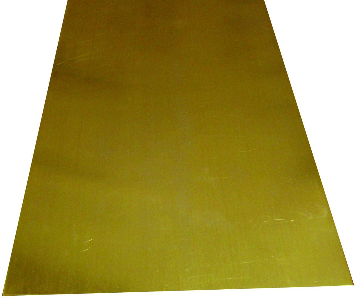 K&S 253 .032" x 4" x 10" Brass Aluminum Copper Sheet