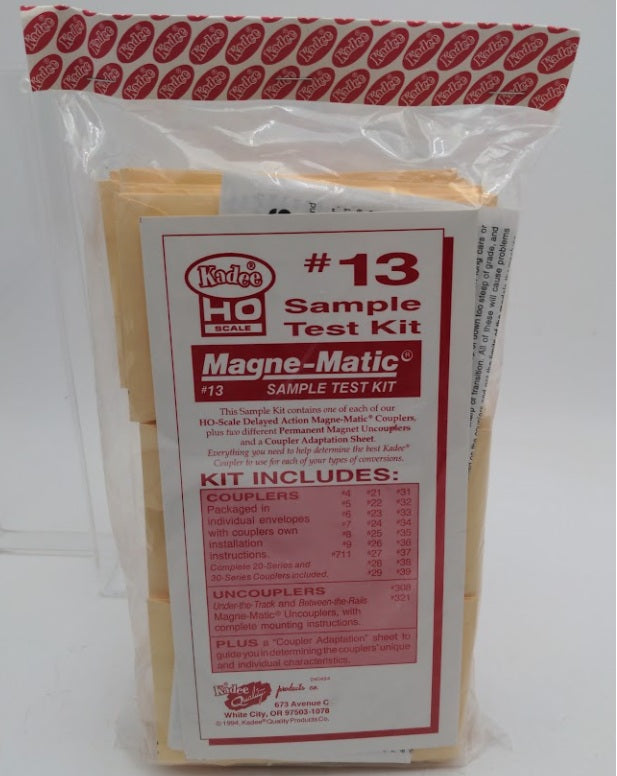 Kadee 13 HO Scale Coupler Sampler and Test Kit