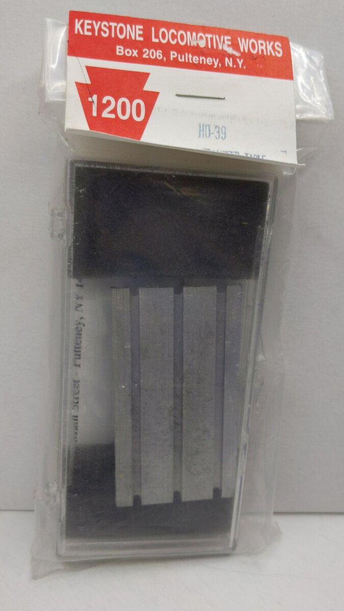 Keystone Locomotive 39 HO Scale Transfer Table White Metal Kit