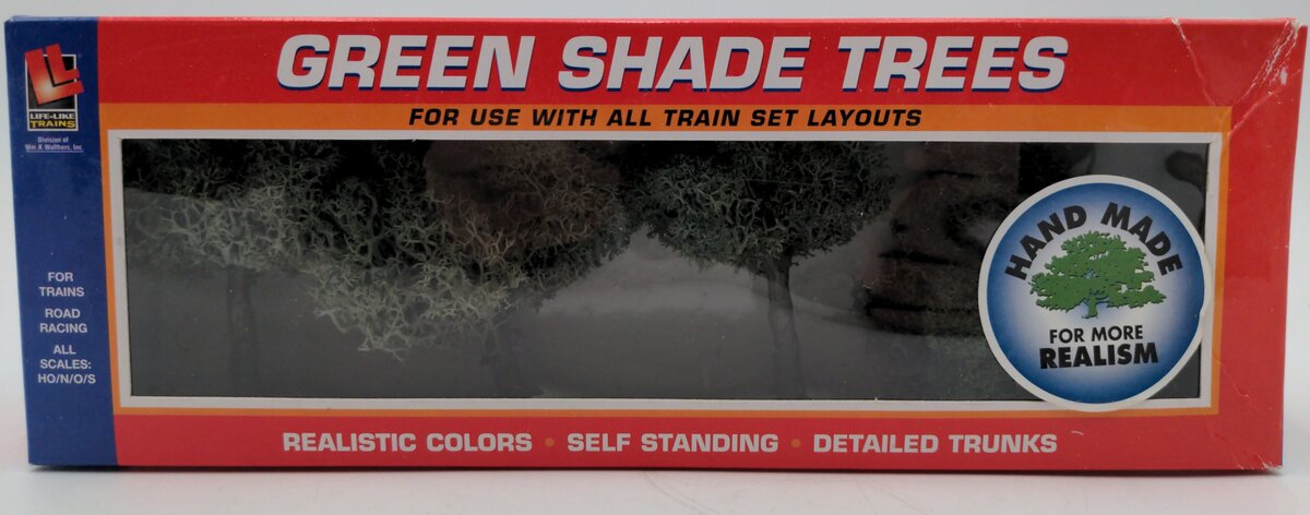 Life Like 1902 HO/N/O/S Small Green Shade Trees (Box of 4)