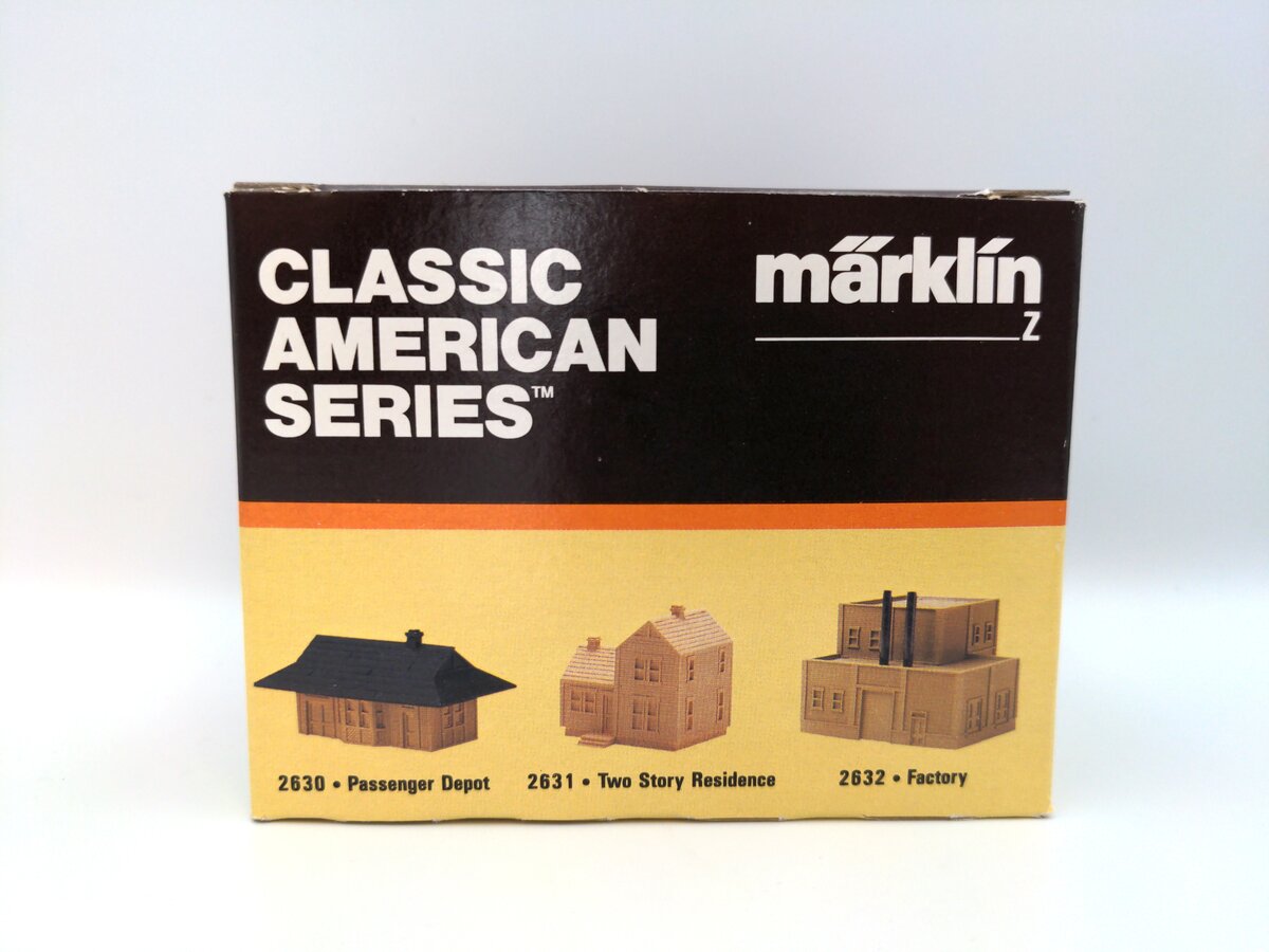 Marklin 2637 Z Scale Mini-Club USA Country Church Building Cast Resin