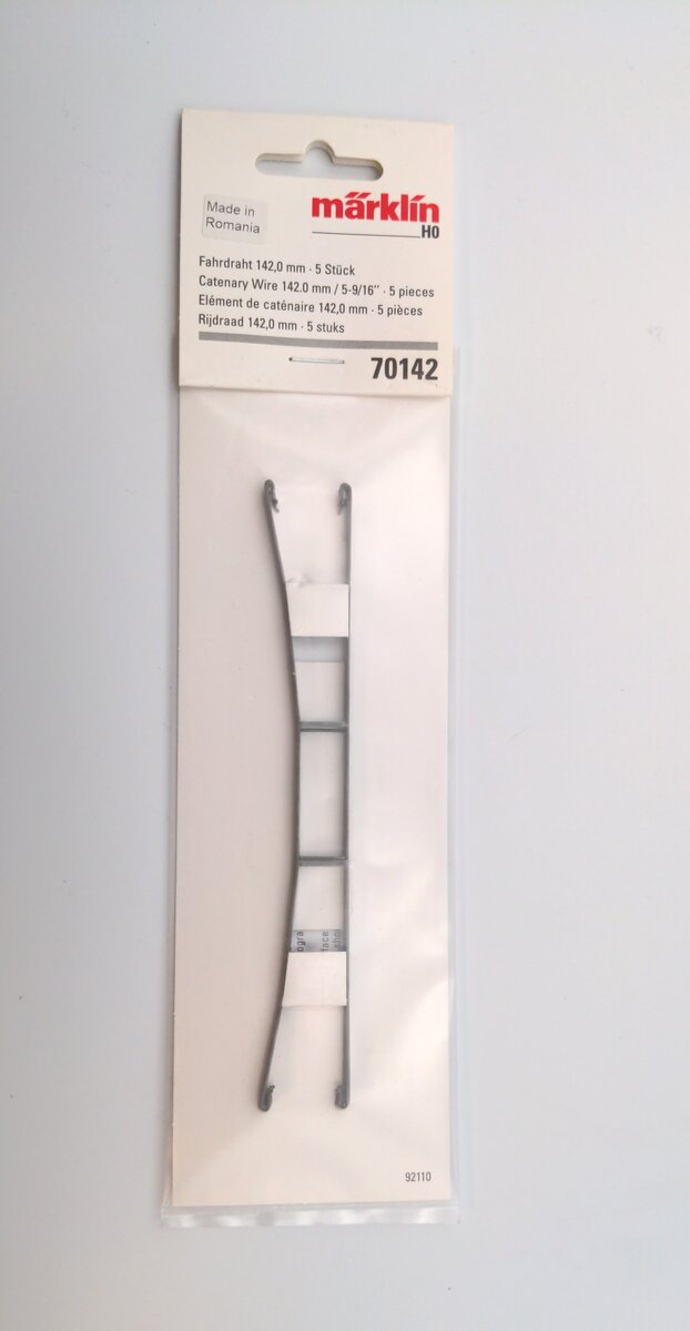 Marklin 70142 5-9/16" Catenary Wire (Pack of 5)
