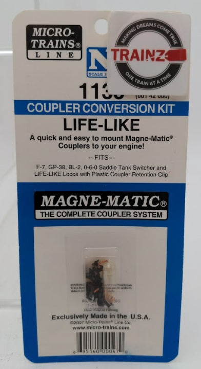 MicroTrains 00142000 N Scale Life Like F-Units & GP Truck Mount Couplers