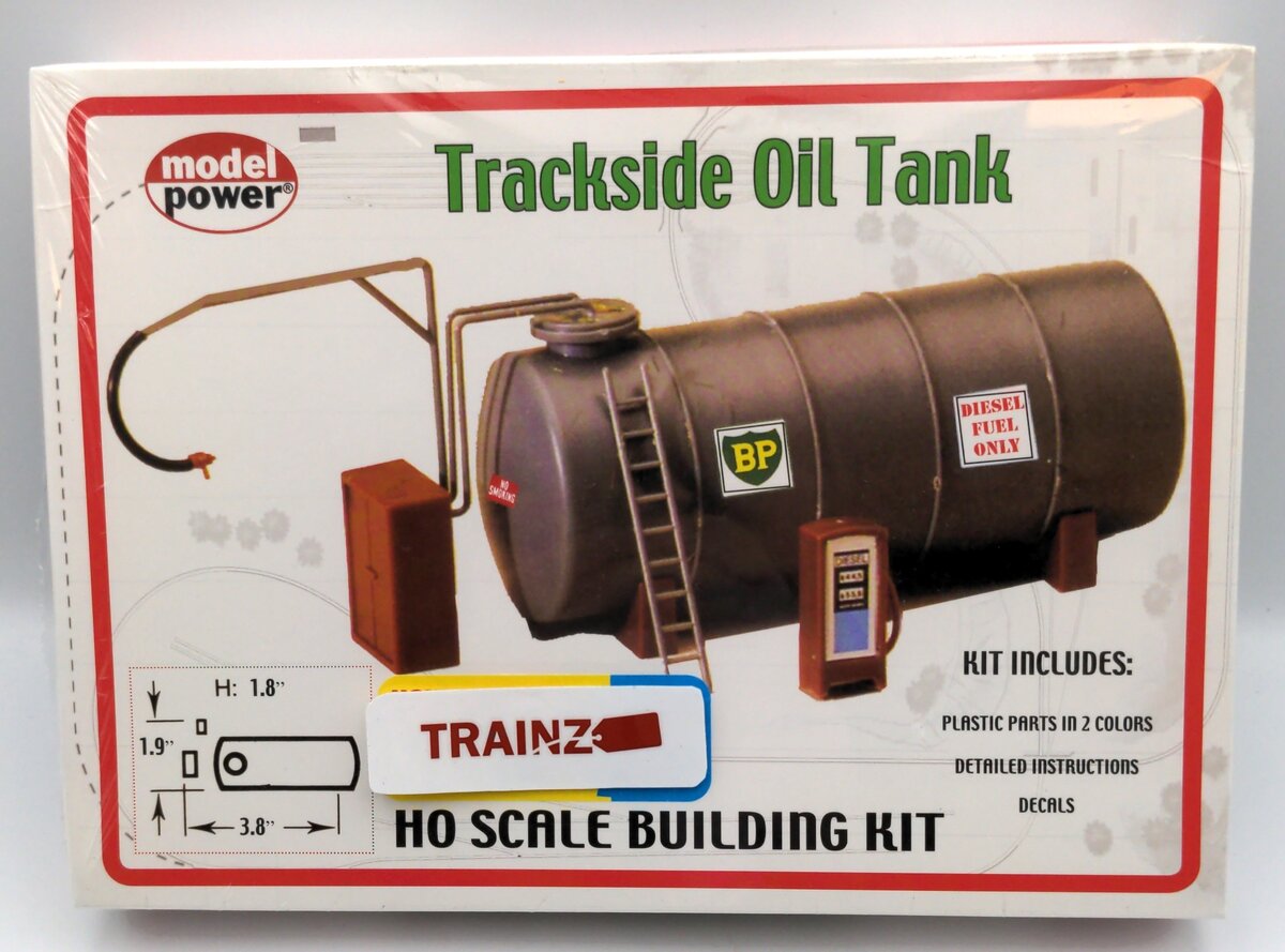 Model Power 620 HO Scale Trackside Oil Tank Kit