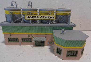 Model Power 670 HO Scale Hoffa Cement Factory Built Up