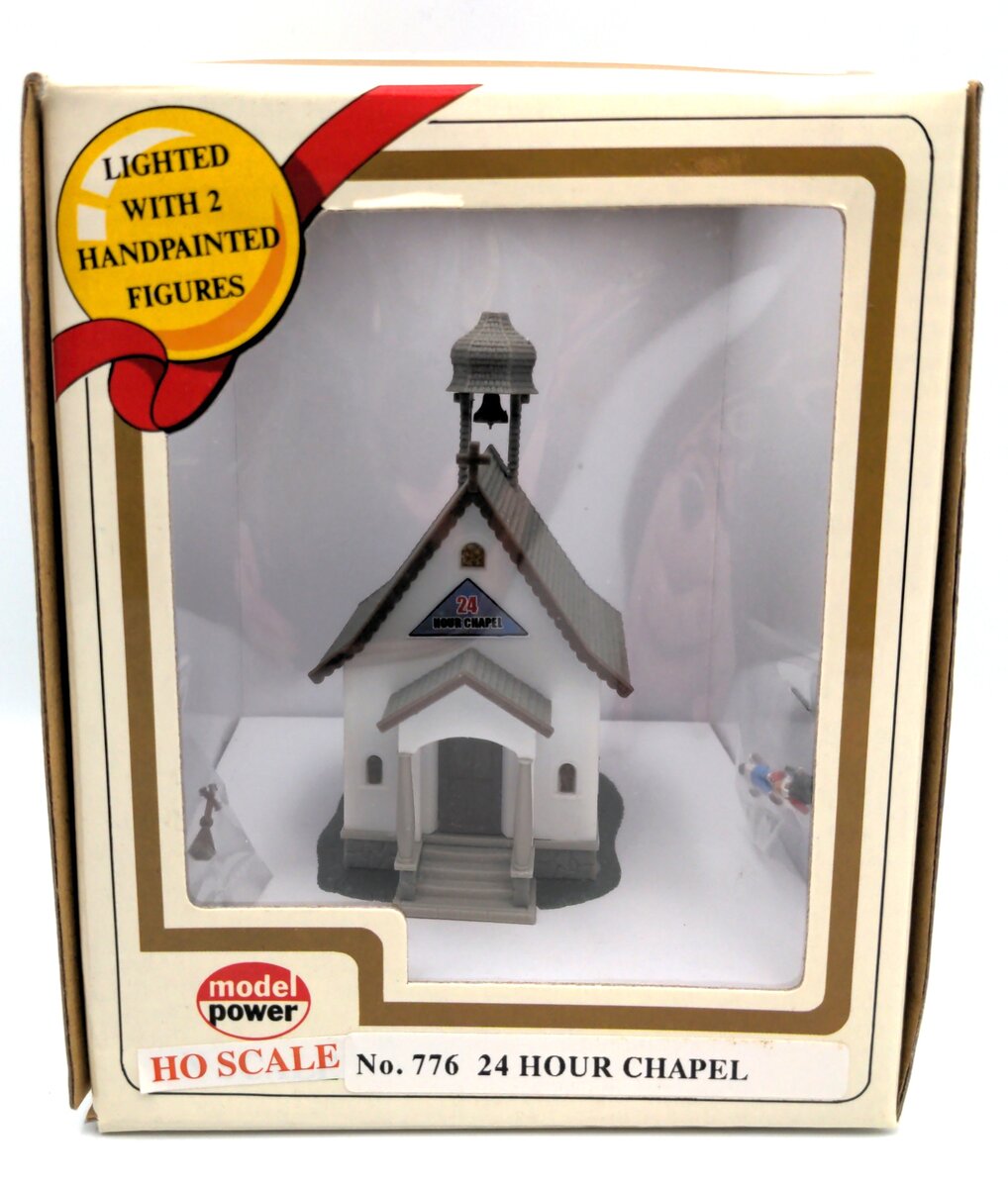 Model Power 776 HO Scale Built-up 24 Hour Chapel