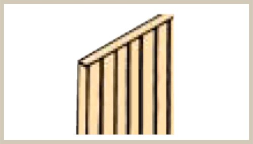 Northeastern Scale Lumber 70368 1/8" x 1/16" x 24" Scribed Sheathing