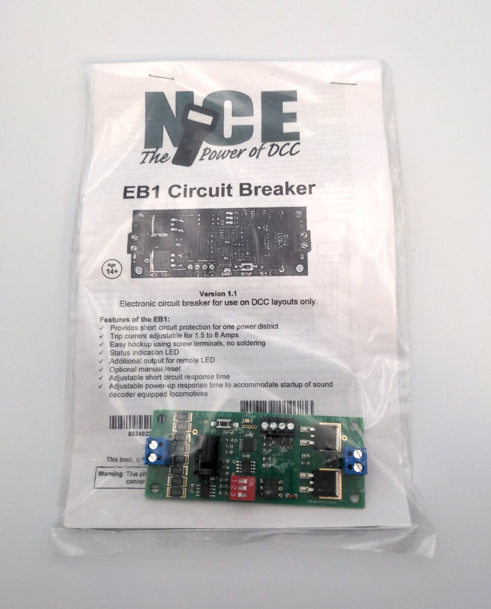 NCE 0225 EB1 Single District Electronic Circuit Breaker