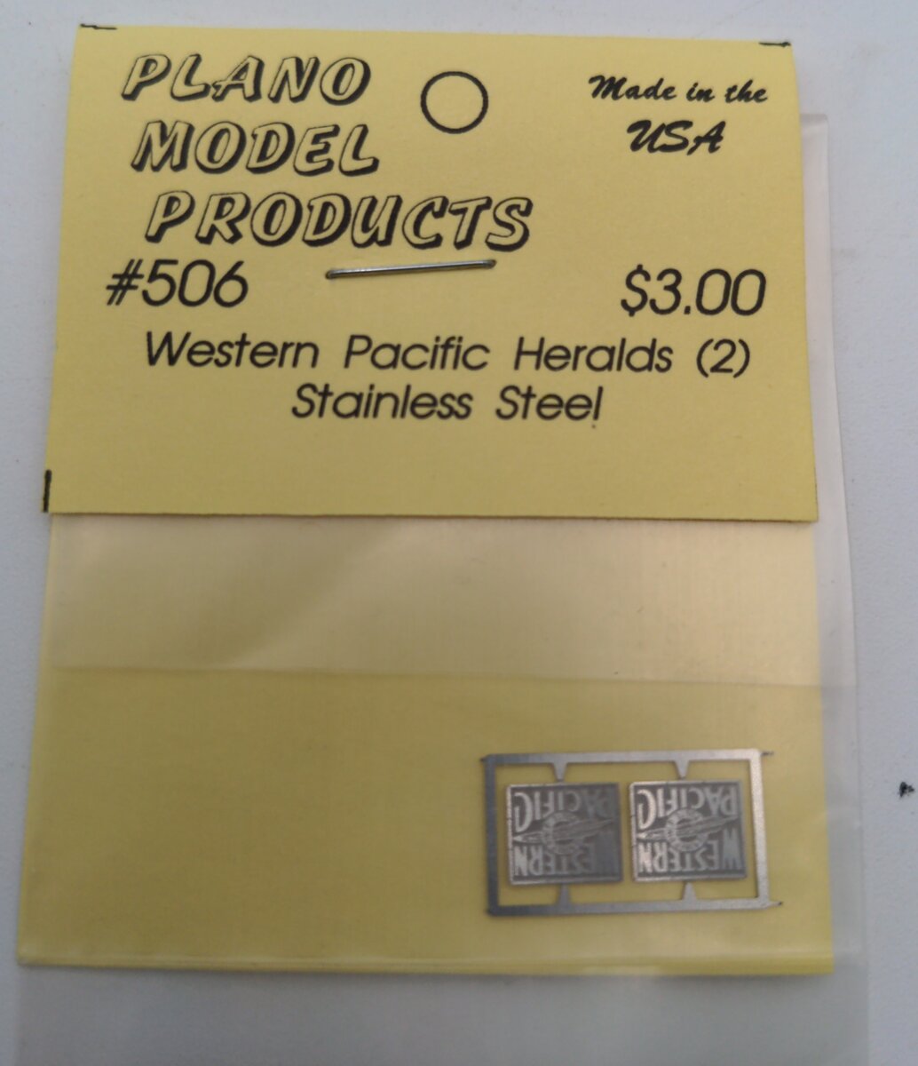 Plano Model Products 506 WP Stnless Stl Heralds /2