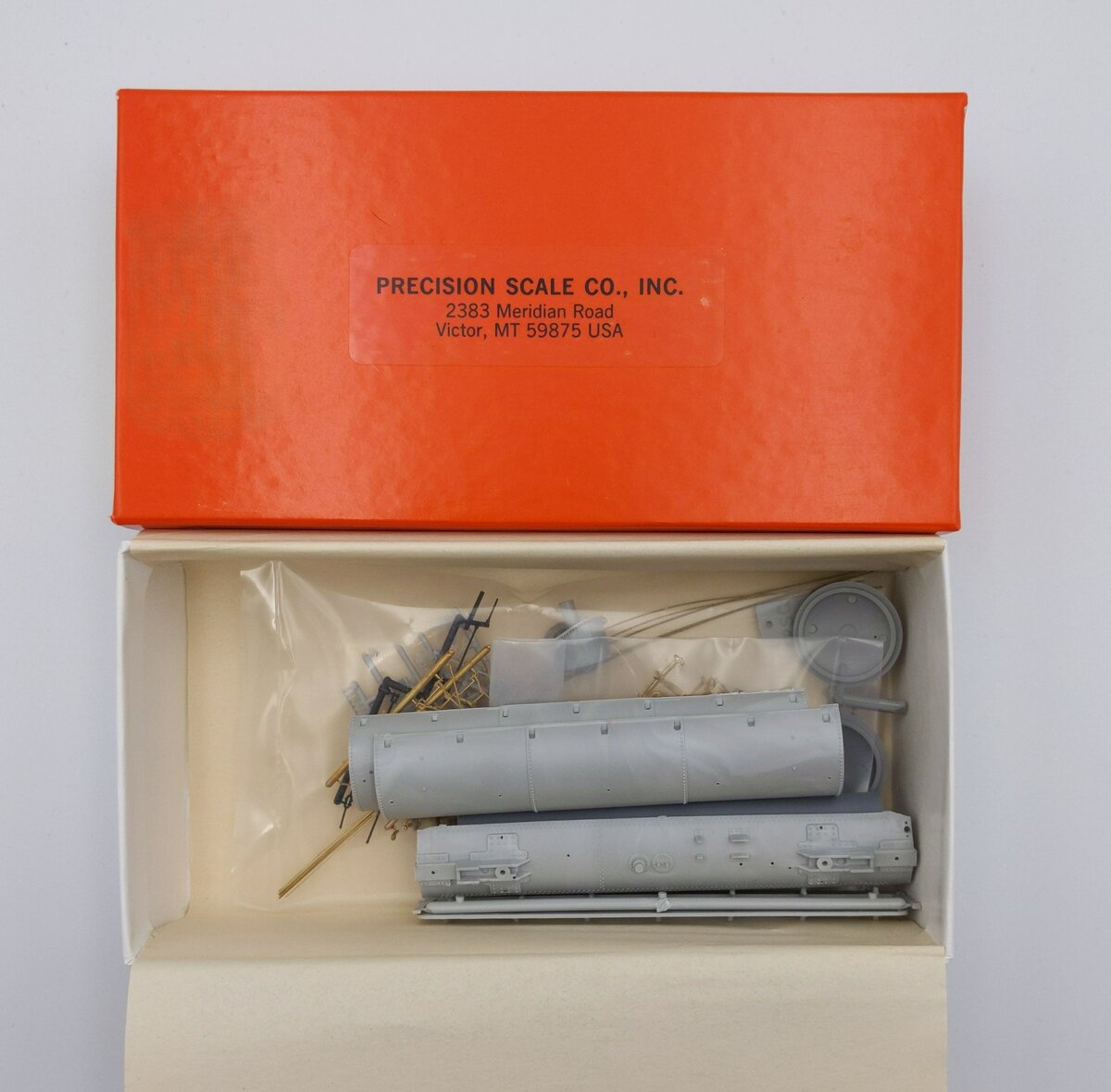 Precision Scale Company 10606 HOn3 UTLX Frameless Tank Car Kit