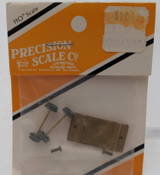 Precision Scale Company 31279 HO Scale Truck Flat Car With 20" Wheels Kit