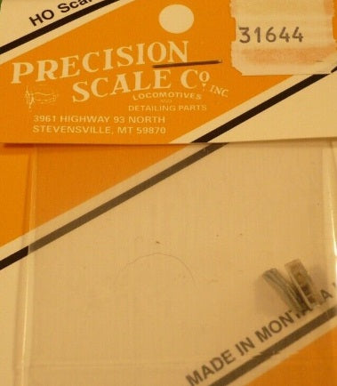 Precision Scale Company 31644 HO 2.5 mm x 9 mm Rerail Frog (Pack of 2)