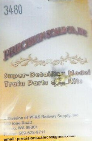 Precision Scale Company 3480 HO Alarm Barco Low Water Brass Casting