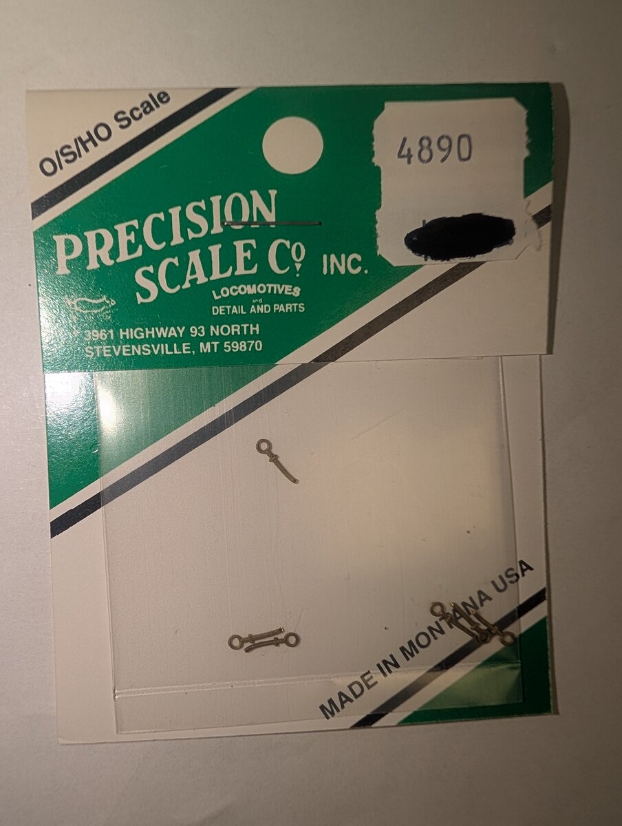 Precision Scale Company 4890 Pipe Bracket Cored .040 (Pack of 6)