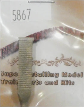 Precision Scale Company 5867 HO Scale Brass Chimney