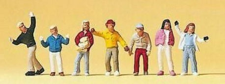 Preiser 10183 HO Children at Play Figures (Set of 7)