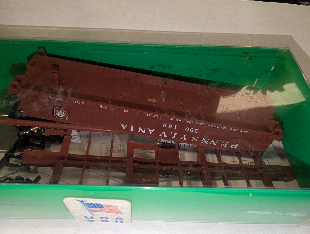 Bowser 55903 Pennsylvania "Shadow Keystone" GS 40' Gondola #390 189