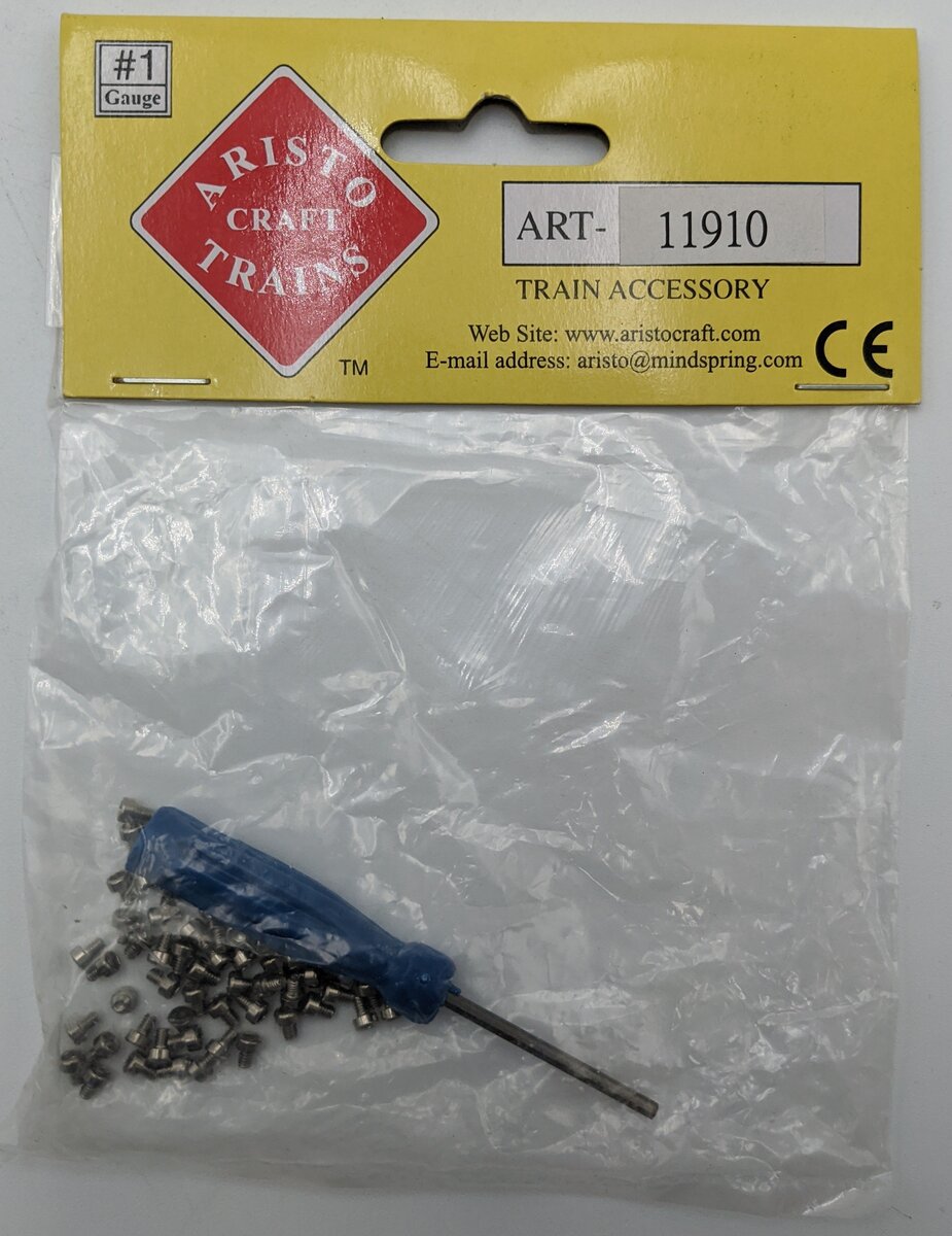 Aristo-Craft ART-11910 G Hex Head Track Lock Screw (Pack of 50)