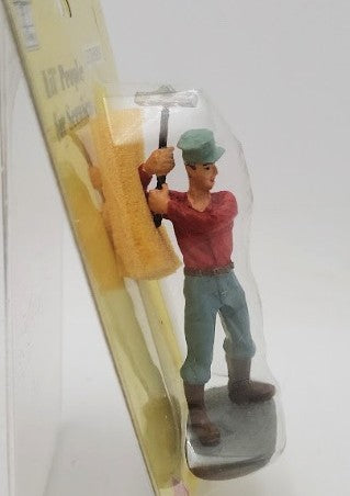 Aristo-Craft ART60069 1 / G Gauge Track Worker w/Sledge Hammer Painted Figure
