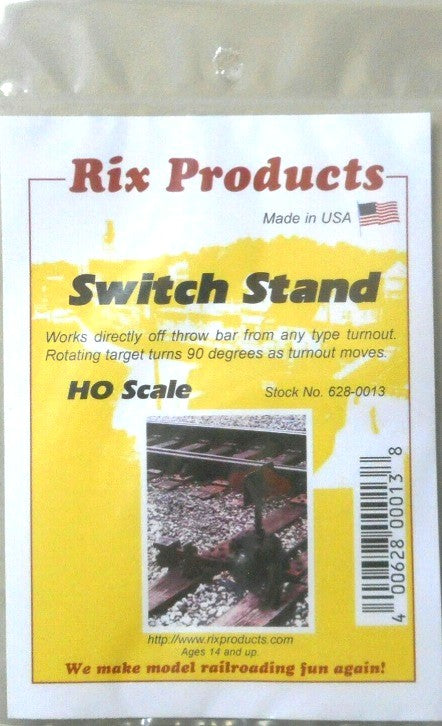 Rix Products 628-0013 HO Scale Switch Stand Plastic Kit