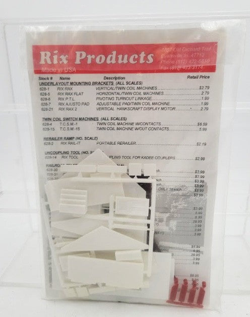 Rix Products 628-0201 HO Scale Maxwell Avenue House Plastic Building Kit