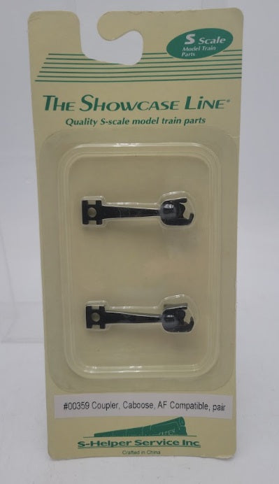S-Helper Service 00359 S Scale Coupler Caboose AF Compatible (Pack of 2)