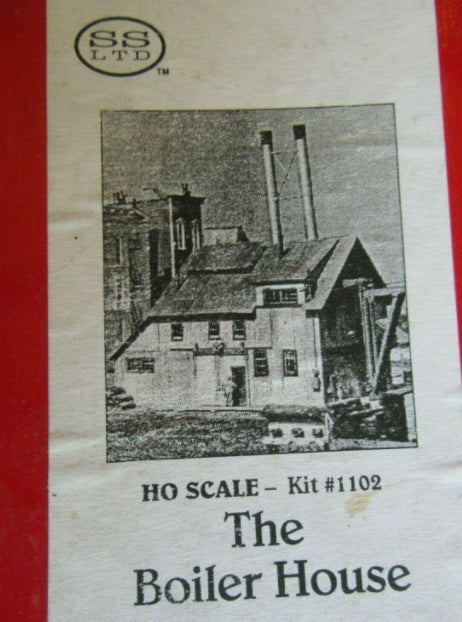 Scale Structures 1102 Boiler house Kit