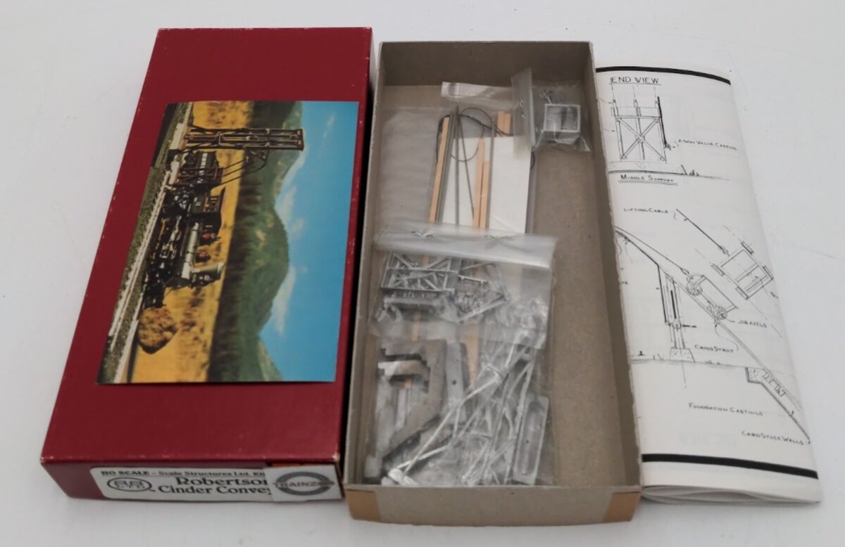 Scale Structures 1110 Robertson Cinder Conveyor Metal Kit