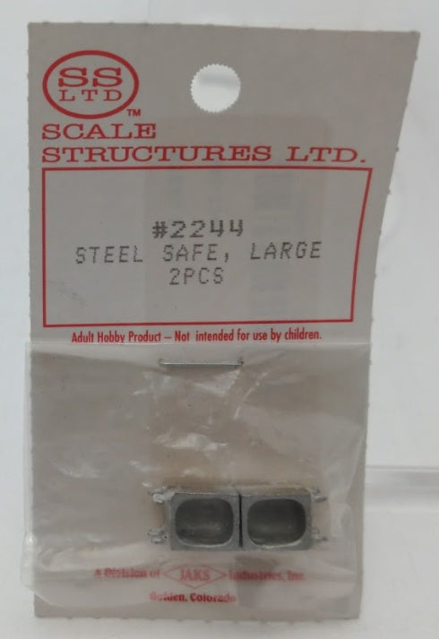 Scale Structures 2244 HO Scale Large Steel Office Safe Unpainted Metal Castings