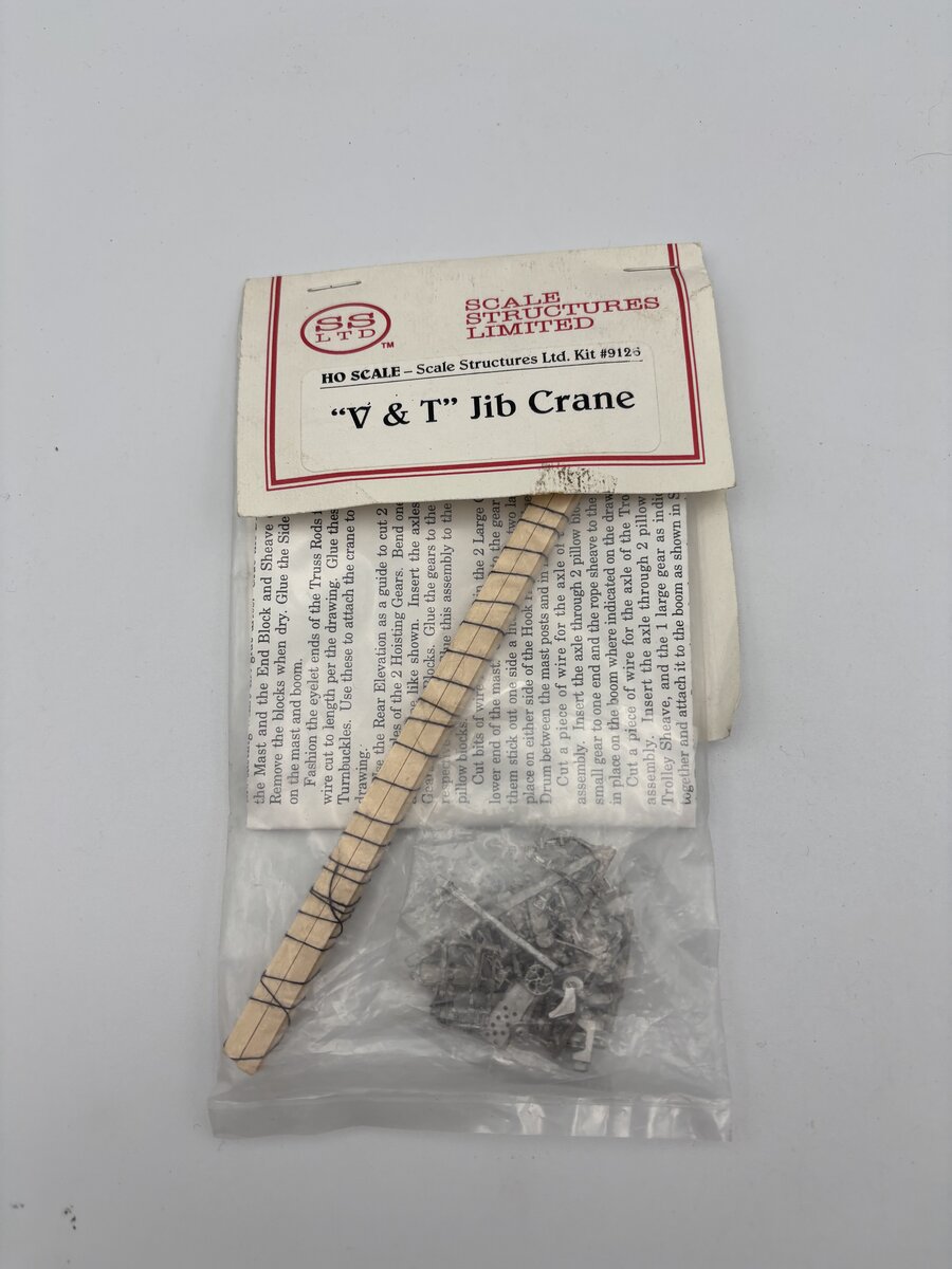 Scale Structures 9126 V & T jib crane