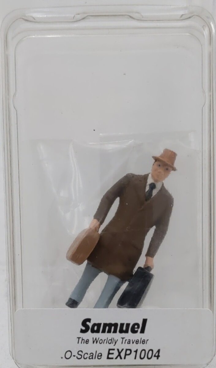 Scenic Express EX1004 O Scale Samuel The Worldy Traveler Resin Figure