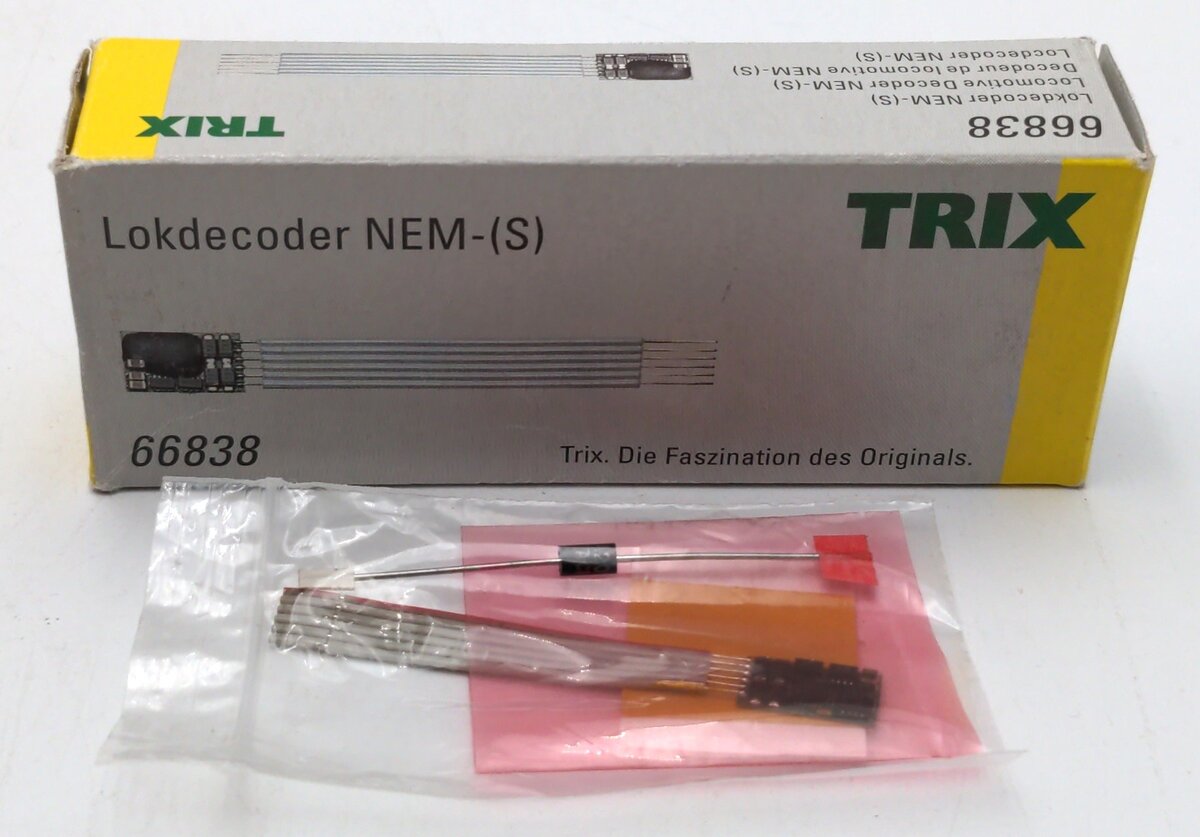 Trix 66838 N Scale Locomotive Decoder NEM-(S) 1,000 mA