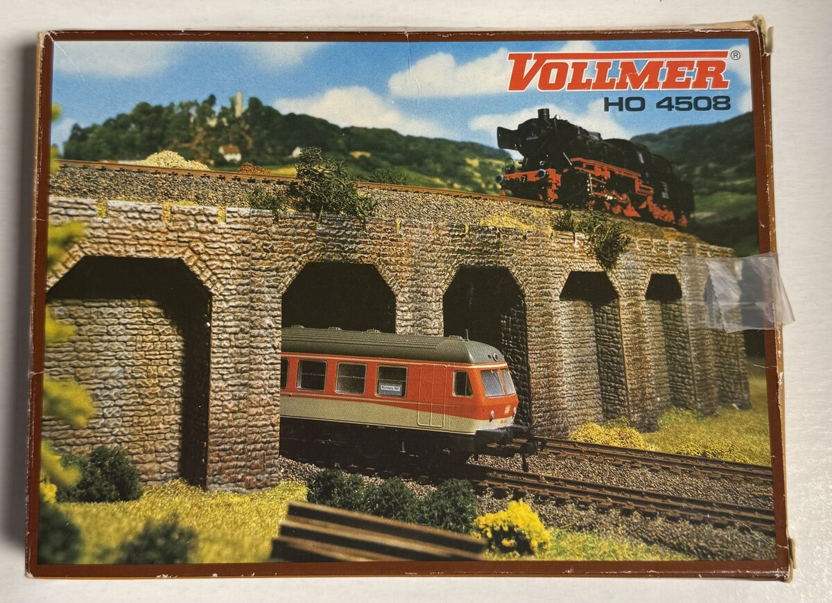 Vollmer 4508 HO Scale Retaining Wall Plastic Model Kit