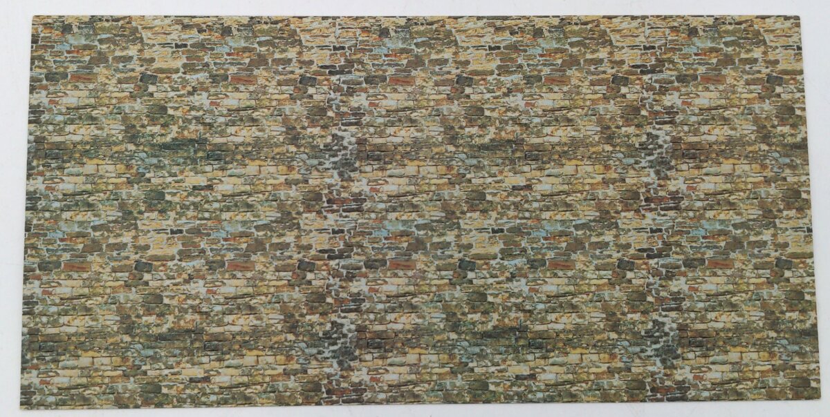 Vollmer 7362 N Scale Green Single Stone Sheet