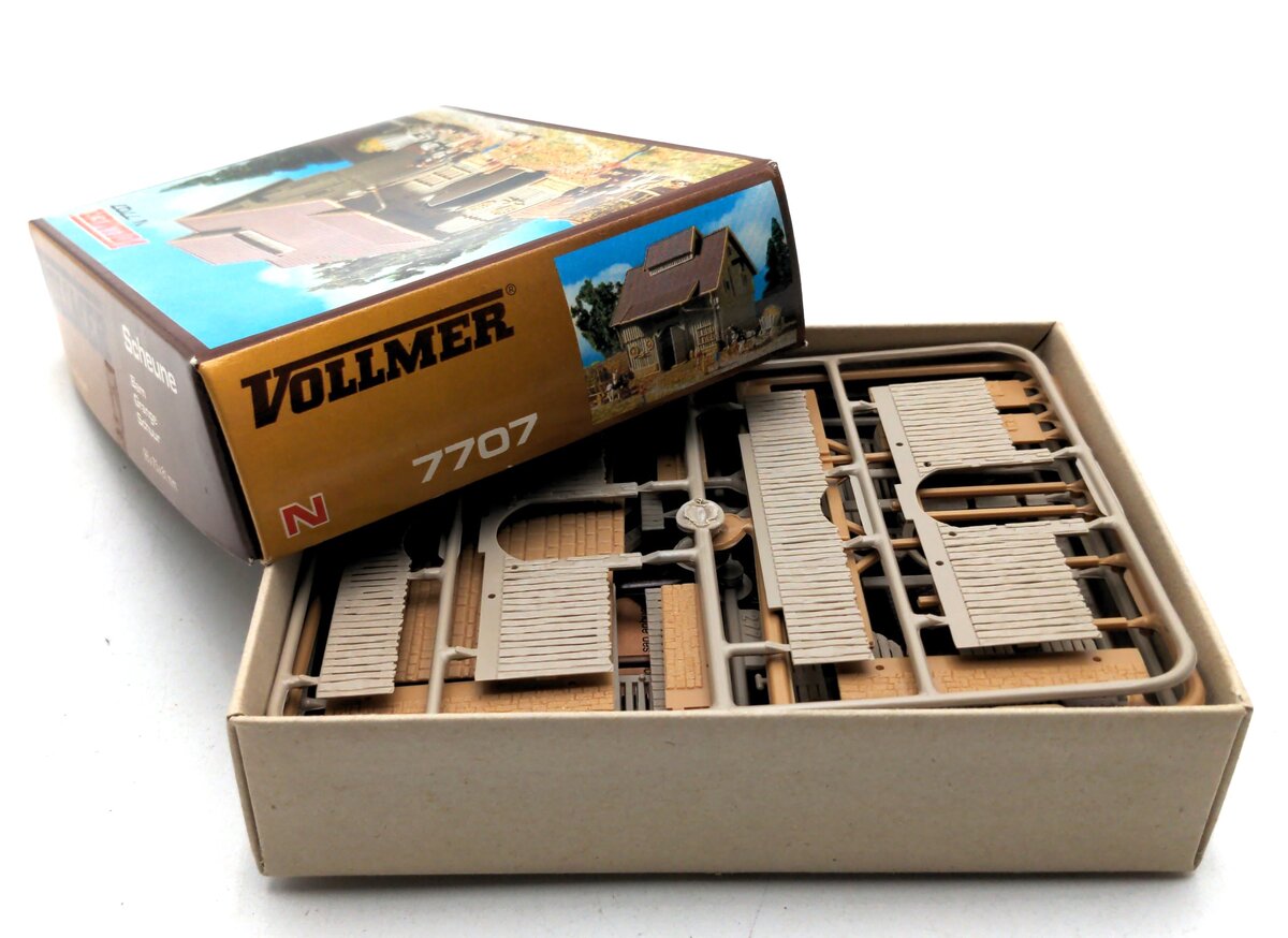 Vollmer 7707 N Scale Barn Building Kit