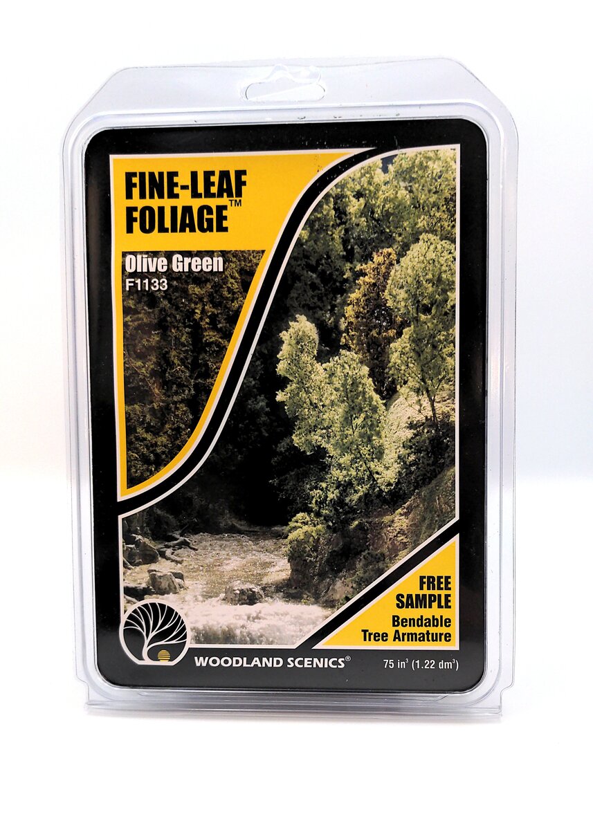 Woodland Scenics F1133 Olive Green Fine-Leaf Foliage