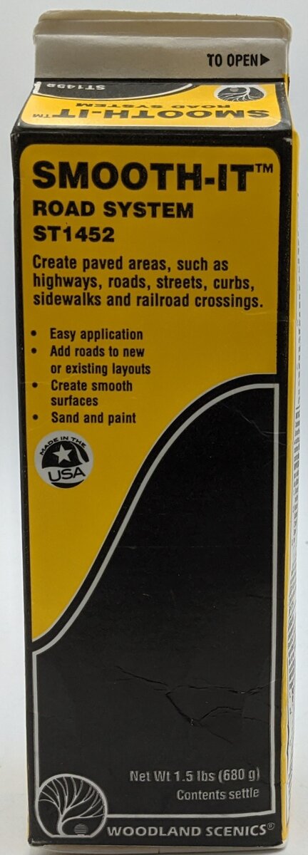 Woodland Scenics ST1452 Smooth-It Road System Plaster 1.5 Lbs.