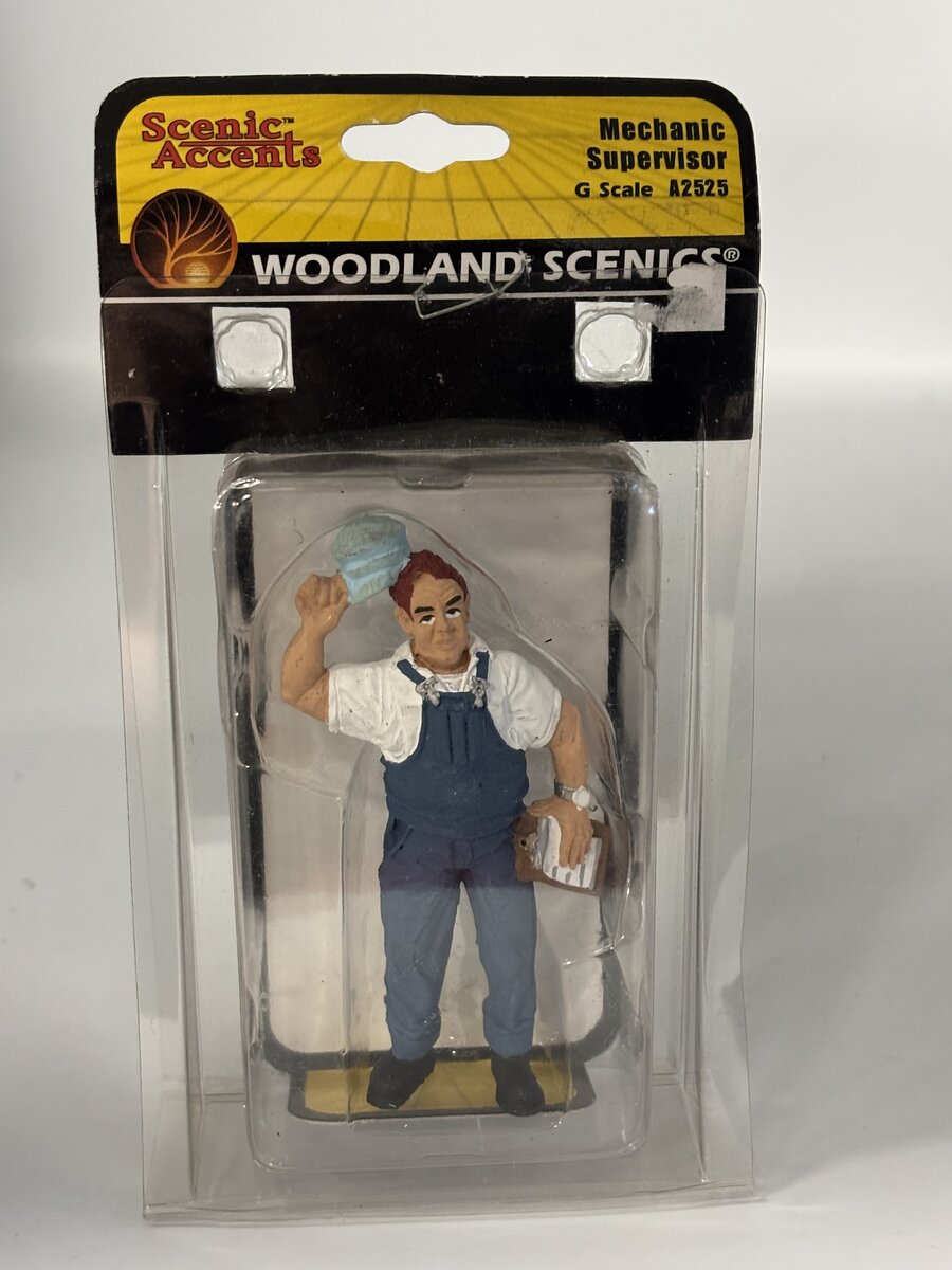 Woodland Scenics A2525 G Scenic Accents Sam Supervisor Figure