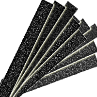 Zona Tools 37-785 400 Grit Ultra Fine .5" Wide Sanding Strips (Pack of 10)