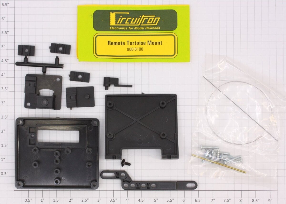 Circuitron 800-6100 Remote Tortoise Mount for Tortoise Switch Machine