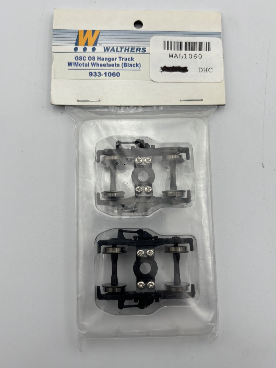 Walthers 933-1060 HO GSC 41-NDO CIB Outside Swing 4-Wheel Pass Truck 36" Wheels