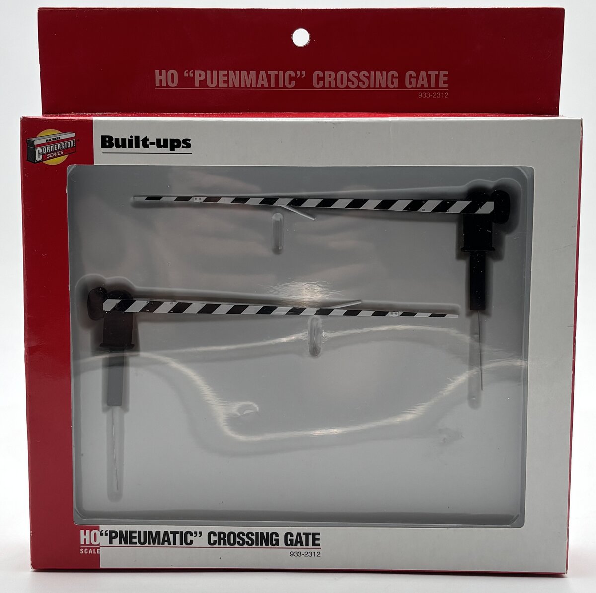 Walthers 933-2312 HO Cornerstone Pneumatic Crossing Gates (Pack of 2)