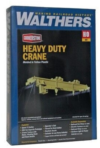 Walthers 933-3150 HO Scale Cornestone Heavy Duty Crane Plastic Kit