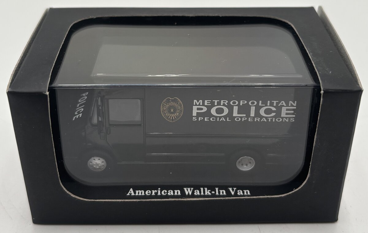 Atlas 9987063 HO Metropolitan Police Walk In Van Police