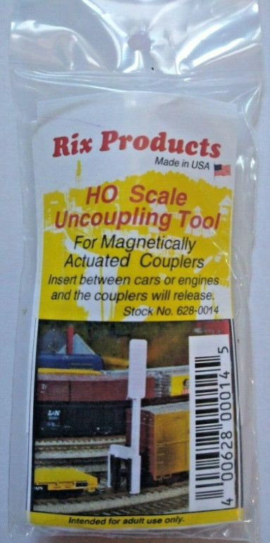 Rix Products 628-0014 HO Uncoupling Tool For Magnetically Actuated Couplers