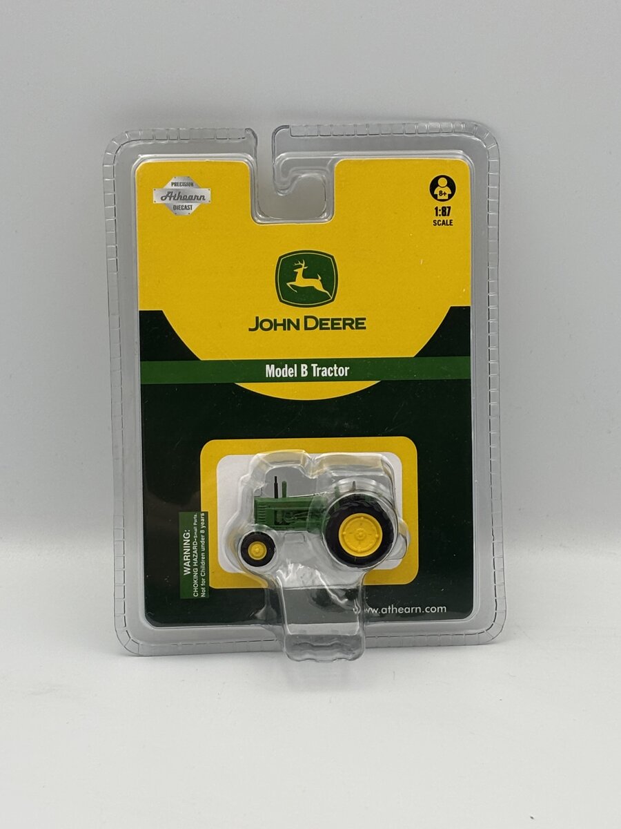 Athearn 7700 1:87 John Deere Die-Cast Tractor RTR Model B